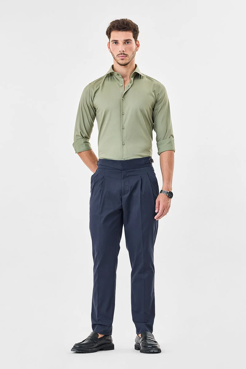 SNITCH سراويل جوركا بقصة منتظمة بكسرات