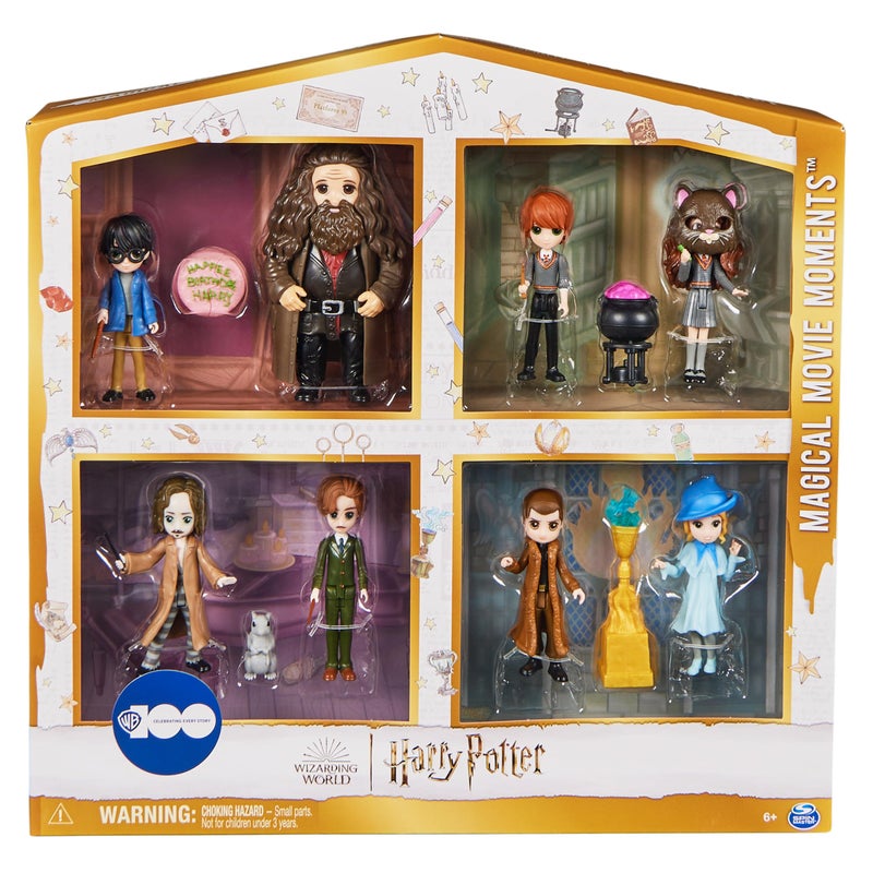 Wizarding World Harry Potter WB 100th Set with 8 Figures and 5 Doll Accessories - Image 2
