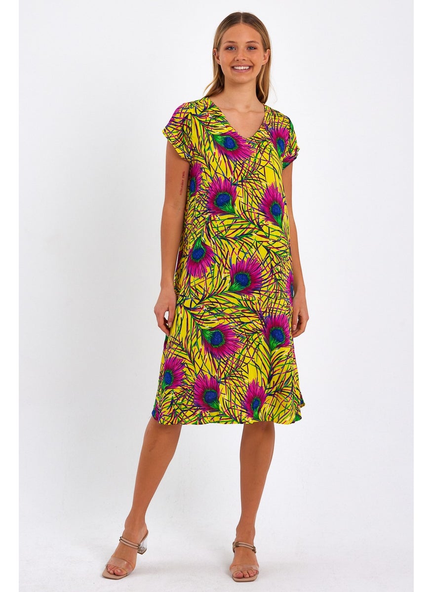 Rodi Women's Patterned Dress DS23YB0011T5  - Image 3