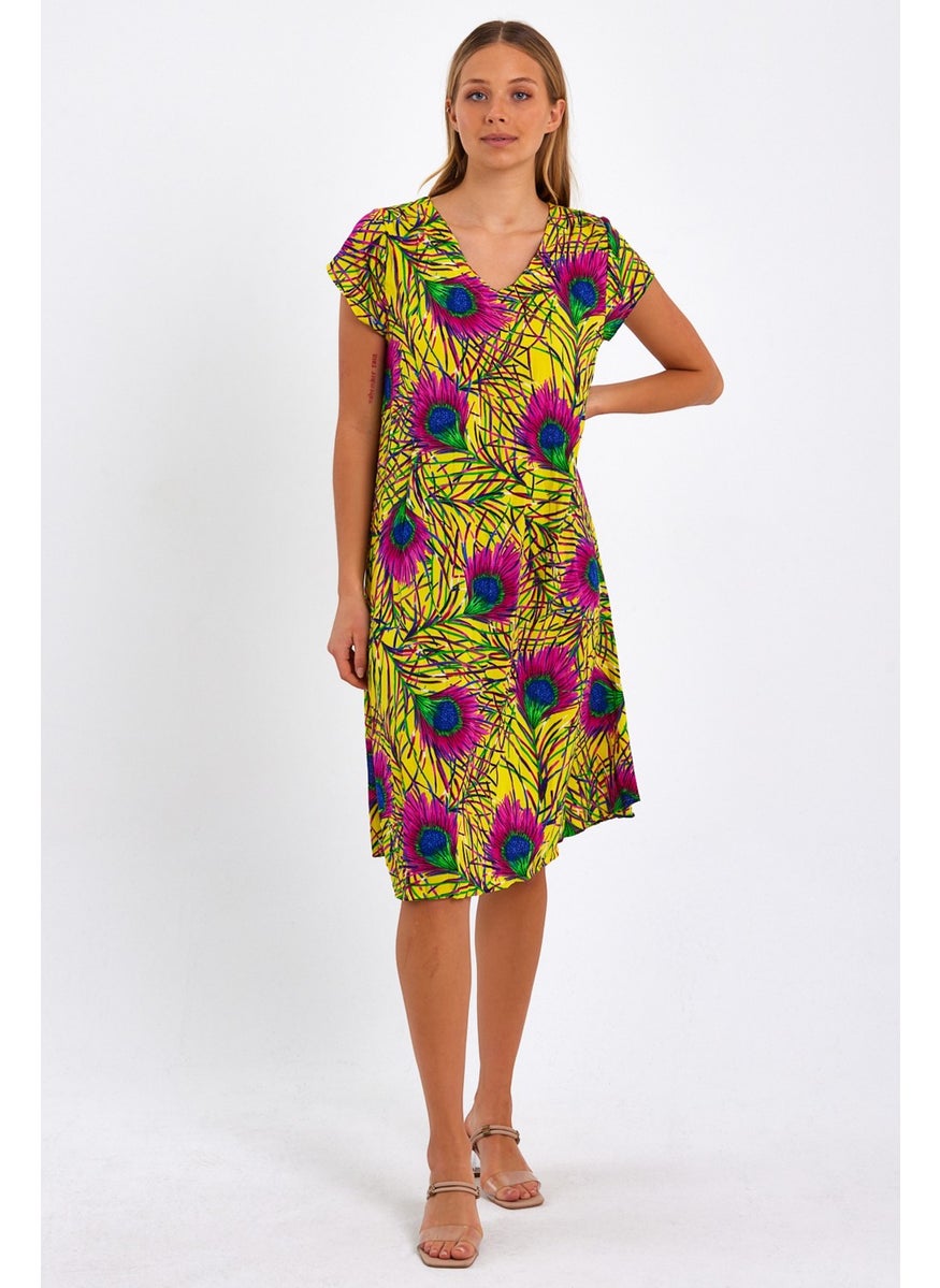 Rodi Women's Patterned Dress DS23YB0011T5  - Image 2