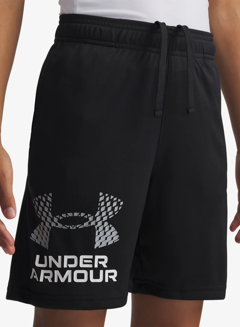 Under Armour  Youth Tech Logo Training Shorts  | Best Price UAE