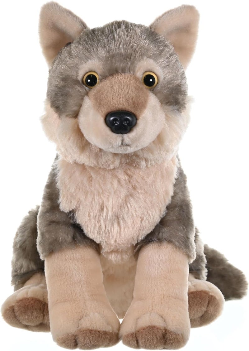 وايلد ريبابليك دمية ذئب برية من ، حيوان محشو، لعبة قطيفة، هدايا للأطفال، Cuddlekins، 12 بوصة - Image 2