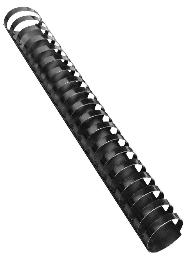 HOUYEE 2 Inch Plastic Binding Comb 19 Ring, 450 Sheet Capacity, Letter Size Black Comb Binding Spines (10 Pack) - Image 1