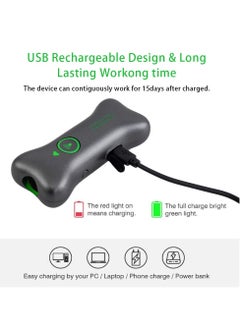 Generic Ultrasonic Dog Bark Control Device, Handheld Dog Training Tool with Dual Frequency, Anti Barking Deterrent for Stop and Control Dog Barking (Green)  - Image 4