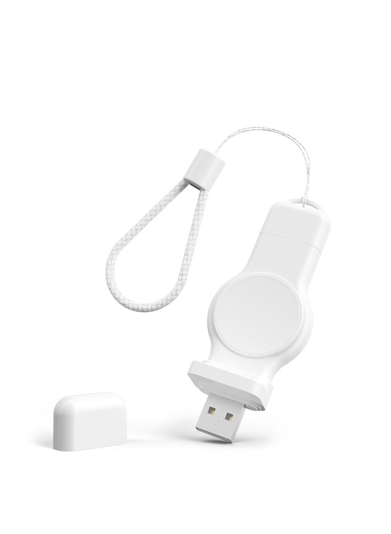 GULFLINK Wireless Smart Watch Magnetic Charger For Samsung Galaxy Watch 3/4/Active2 White  - Image 1