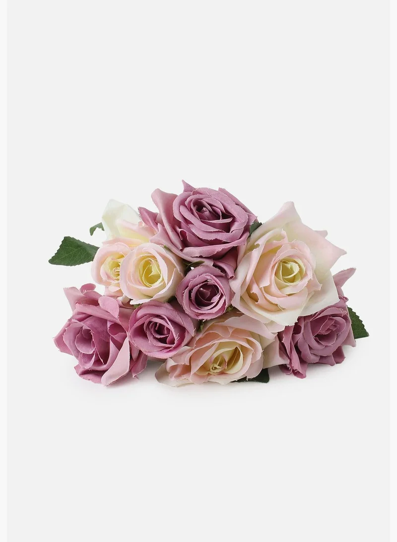 Bonhomie Decorative Rose Faux Artificial Flower Bouqet