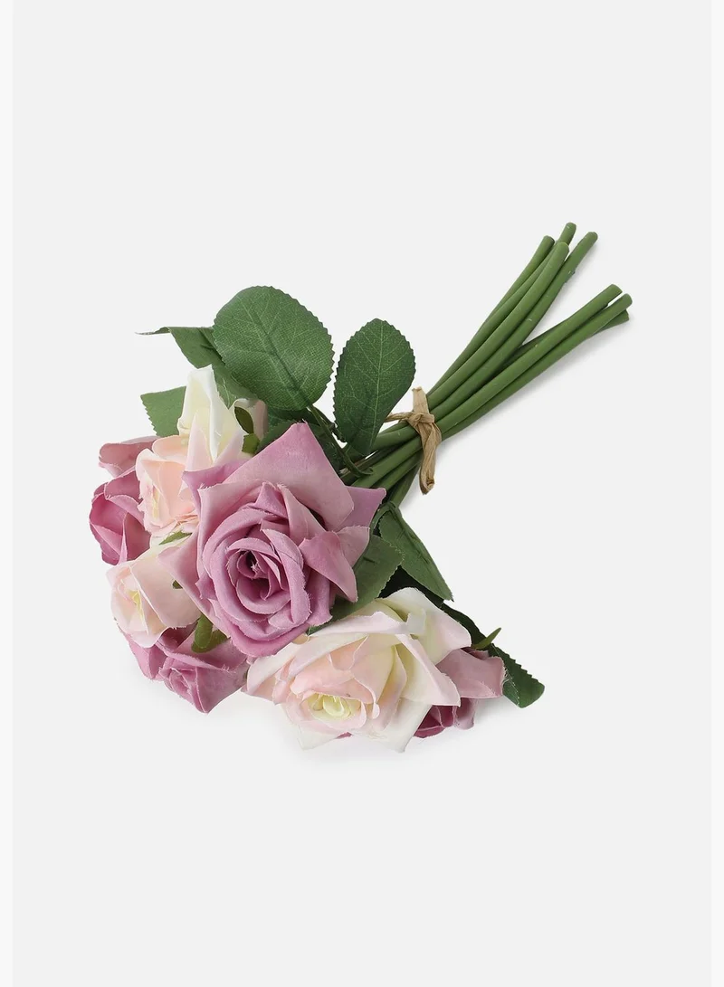 Bonhomie Decorative Rose Faux Artificial Flower Bouqet
