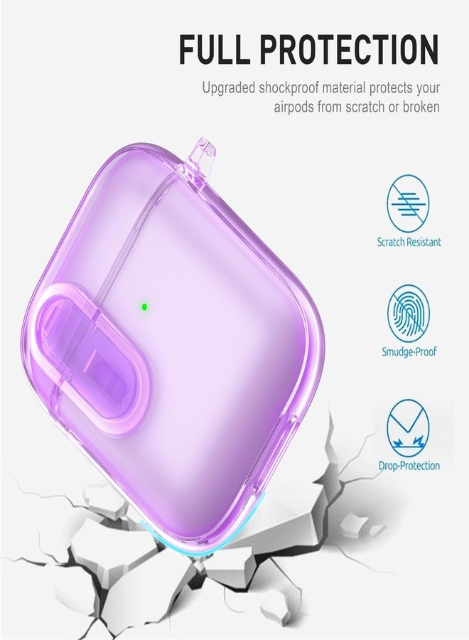 Valkit Compatible Airpods Case Cover Clear with Cleaner Kit & Lock, Soft TPU Airpods 2/1 Generation Case Transparent Shockproof Protective Case for Airpods 2nd/1st Gen Charging Case - Image 4