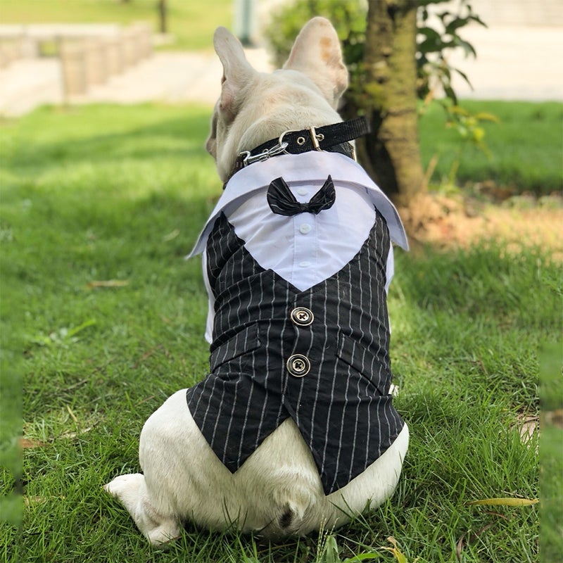 Dog Tuxedo Dog Suit Pet Tuxedo Wedding Party Suit Formal Dog Wedding Attire - Image 2
