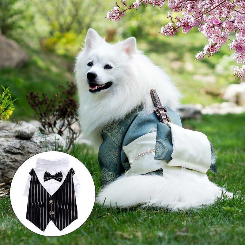 Dog Tuxedo Dog Suit Pet Tuxedo Wedding Party Suit Formal Dog Wedding Attire - Image 1