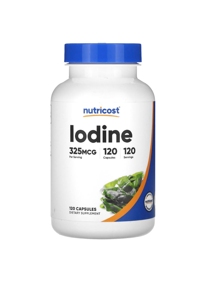 Iodine, 325 mcg, 120 Capsules