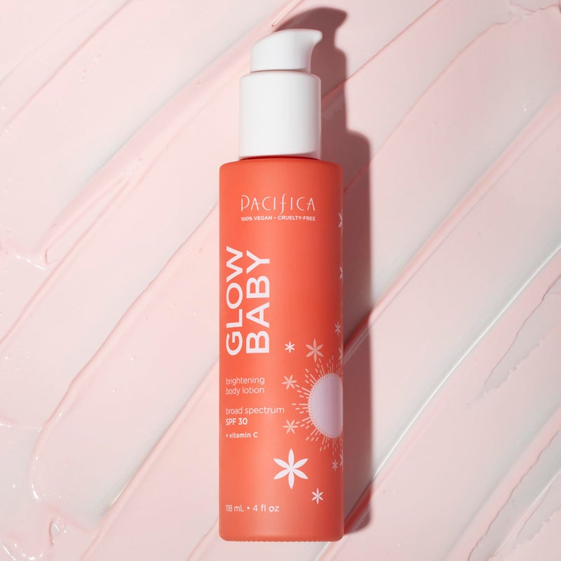 Pacifica SPF 30 Body Lotion - Glow Baby Brightening Vitamin C Body Moisturizer -w/Broad Spectrum UVA/UVB SPF 30 Sun Protection - Clean Beauty Vegan & Cruelty-Free Dermatologist Tested - Image 2