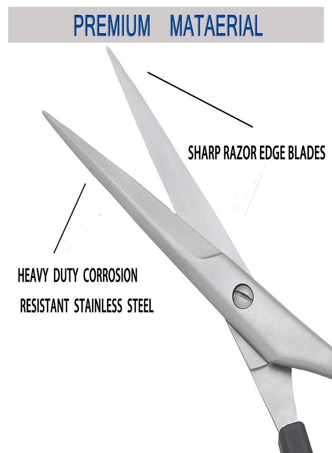Bittern Hair Cutting Scissor Professional for Salon Barber and Home Use for Men and Women with Black Handle (Pack of 1) 6.5 Inch - Image 3