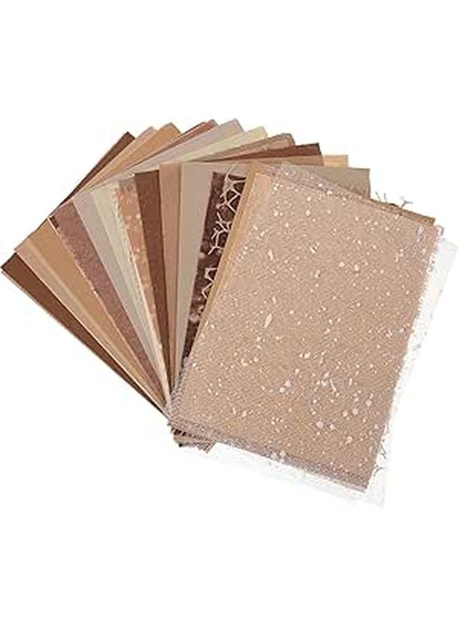 A5 Vintage Textured Scrapbook Paper Set 30 Sheets For Cards Journal DIY Craft - Image 1