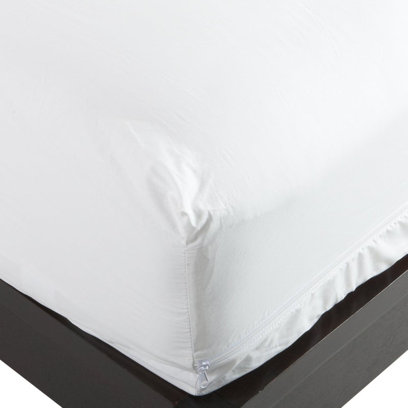 National Allergy National Allergy Superior 100 Cotton King Mattress Protector Zippered  78 x 80 x 15  Hypoallergenic Bed Encasement  Breathable Dust Proof Cover  AAFA  OekoTEX Standard 100 Certified 