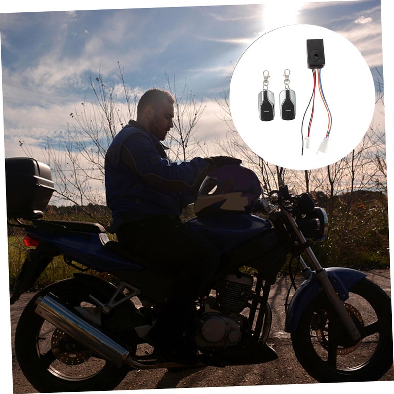 Anti Theft Scooter Security System With Remote Alarm Keyless Engine Start Long Range Multifunctional Electric Bike - Image 5