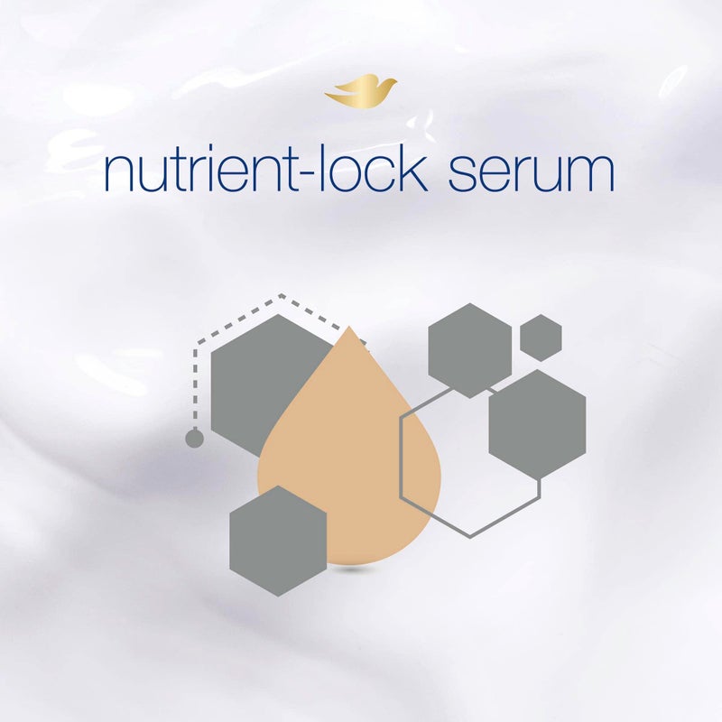 Dove Hair Therapy Shampoo for Damaged Hair Breakage Remedy Hair Shampoo with Nutrient-Lock Serum 13.5 fl oz - Image 4