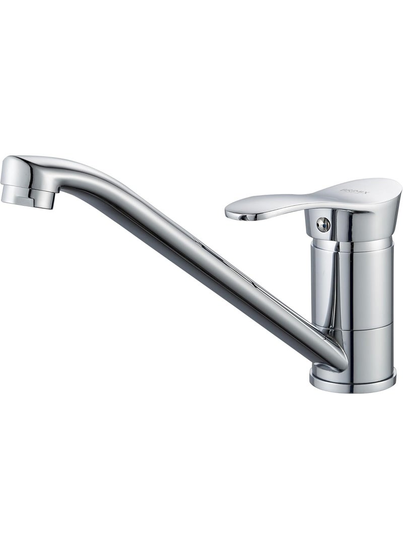 BRIMIX Kitchen Faucet Hot and Cold Water Sink Tap,Heavy Duty Kitchen Tap Mixer with 360 Degree Rotating,Stainless Steel Sink Mixer - Image 1