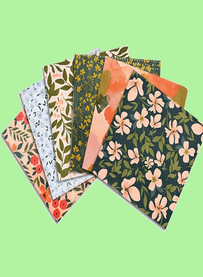 WenTigDY Scrapbook Paper Pad 6"X6" Garden Floral Patterned Paper, Cardstock Paper Decorative Craft Paper, Die-Cut Backgrounds Arts Paper, - Image 4