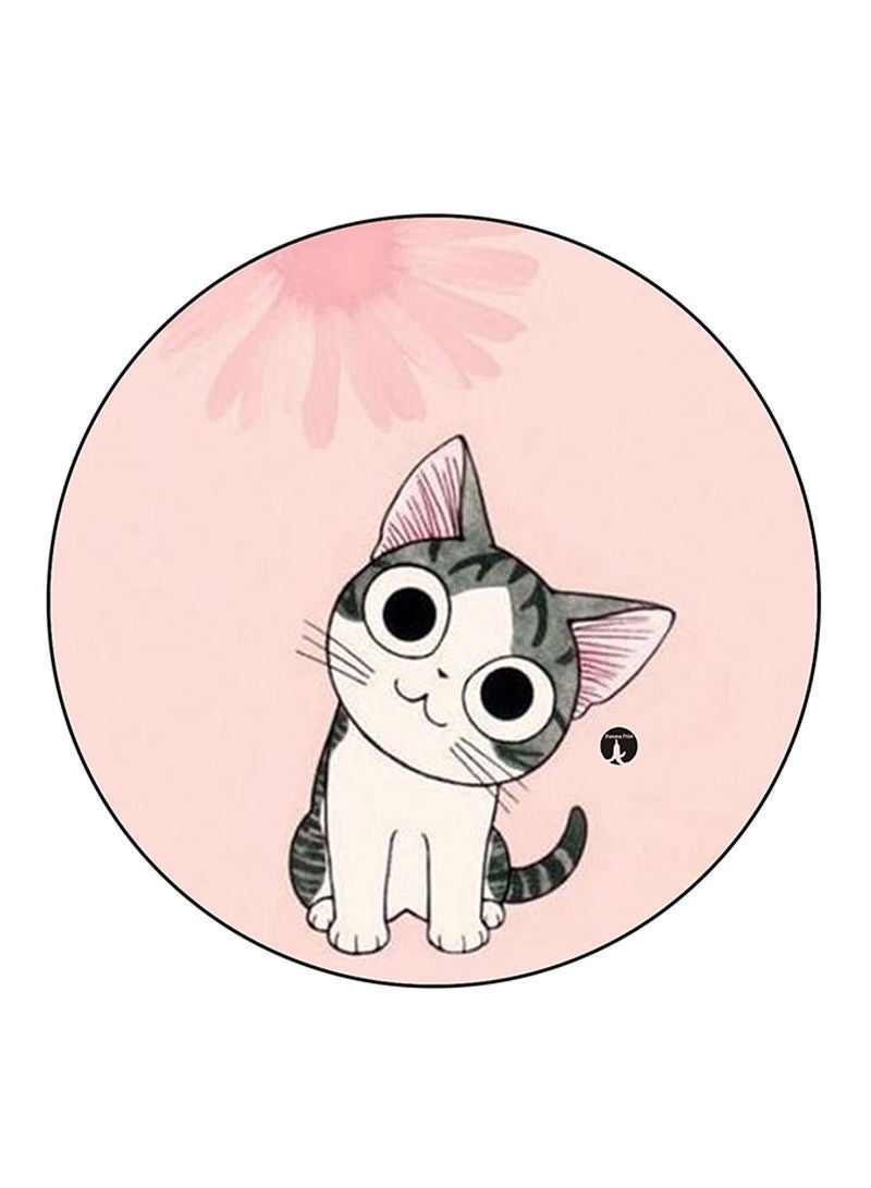 RKN Cat Printed Mouse Pad Multicolour
