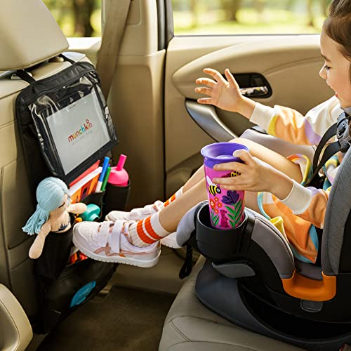 Munchkin® Brica® Car Backseat Organizer™ with Tablet Holder and Wipes Case, Black - Image 4