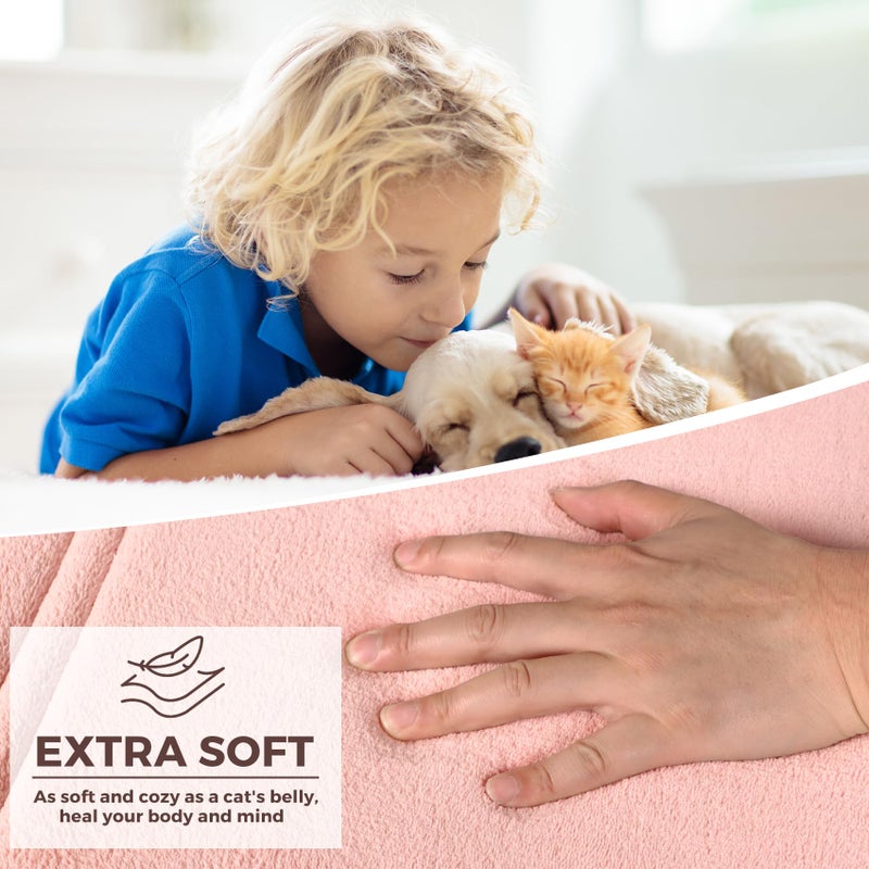 PAGGED Pink Bathroom Rug Set of 2 Memory Foam Bath Mat Set Non Slip Washable Floor Mats Soft Absorbent Plush Microfiber Shower Tub Bathrug Blsh - Image 2