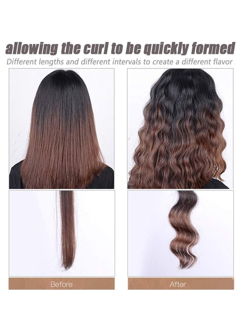 TIGER 3 Barrel Hair Waver, 25mm Ceramic Tourmaline Curling Iron, Dual Temperature Control, Gold – Professional Hair Styling Tool for Long-Lasting Waves and Curls - Image 5