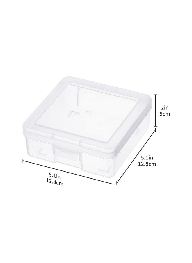 Novelinks - novelinks Stackable Plastic Clear Storage Box Containers with Latching Lid - Art Craft Supply Organizer Storage Containers for Pencil Box, Lego, Crayon, Beads, Jewelry (18 Pack Small -Clear) - Image 1