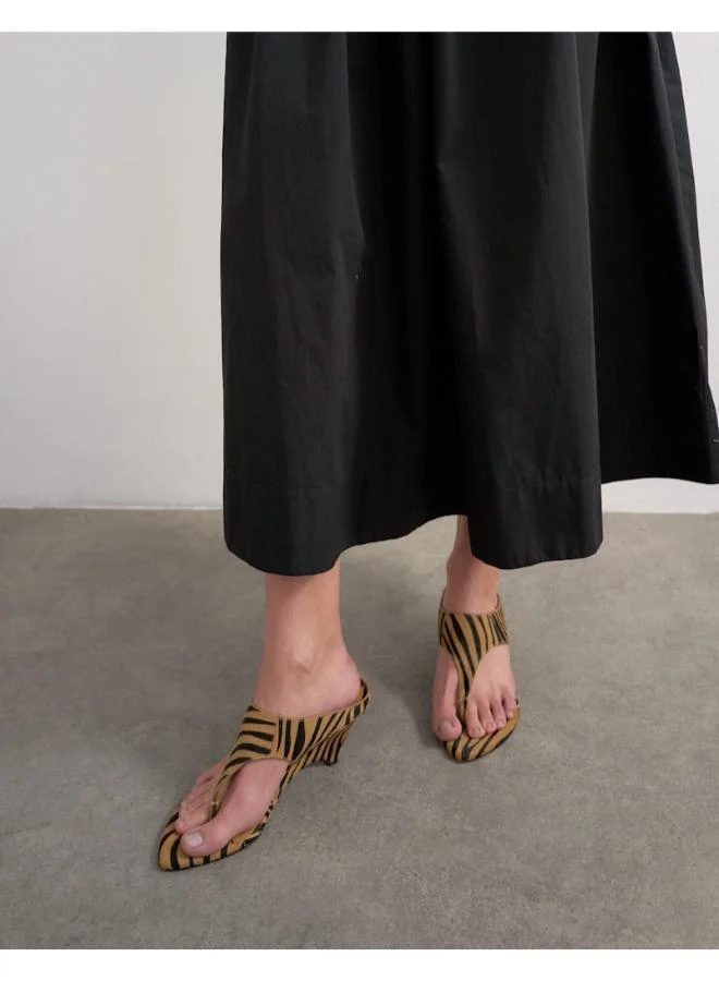 TOPSHOP Casual Lightweight Ankle Woven Skirt