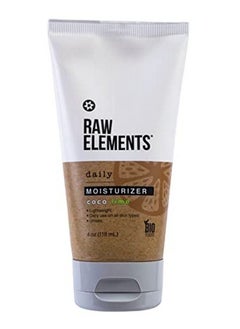 raw elements Allnatural And Organic Coco Lime Daily Moisturizing Lotion For All Skin Types With Coconut Oil Cocoa Butter And Vitamin E In Bioresin Tube 4Oz  - Image 1