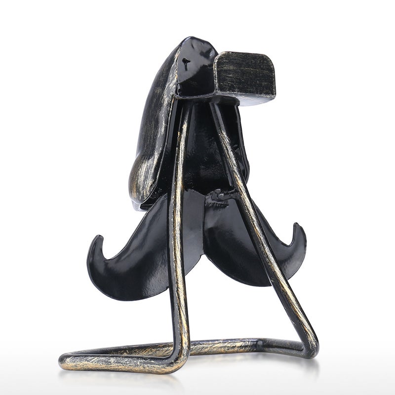 Big Nose and Beard Shaped Eyeglass Holder Taste Iron Sculpture Handicraft Sunglasses Display Desk Decor Funny Gift for Family and Friends - Image 5
