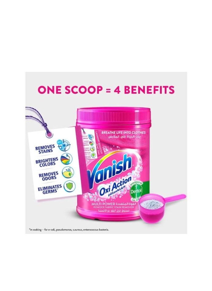 Vanish - Oxi Action stain remover powder 1 kg - Image 1