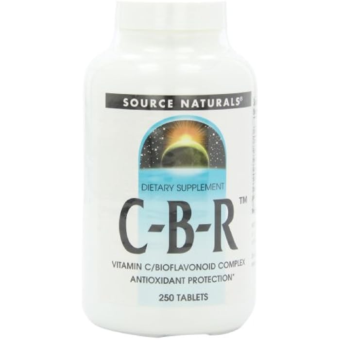 Source Naturals C-B-R - Vitamin C, Bioflavonoid Complex for Antioxidant Protection - 250 Tablets - Image 4