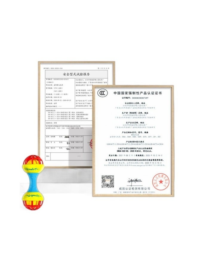 Baby Early Education Hand Rattle 0-1 Year Old Newborn Grasping Training Small Sand Hammer 3 Two Months 6 Baby Educational Toys - Image 5