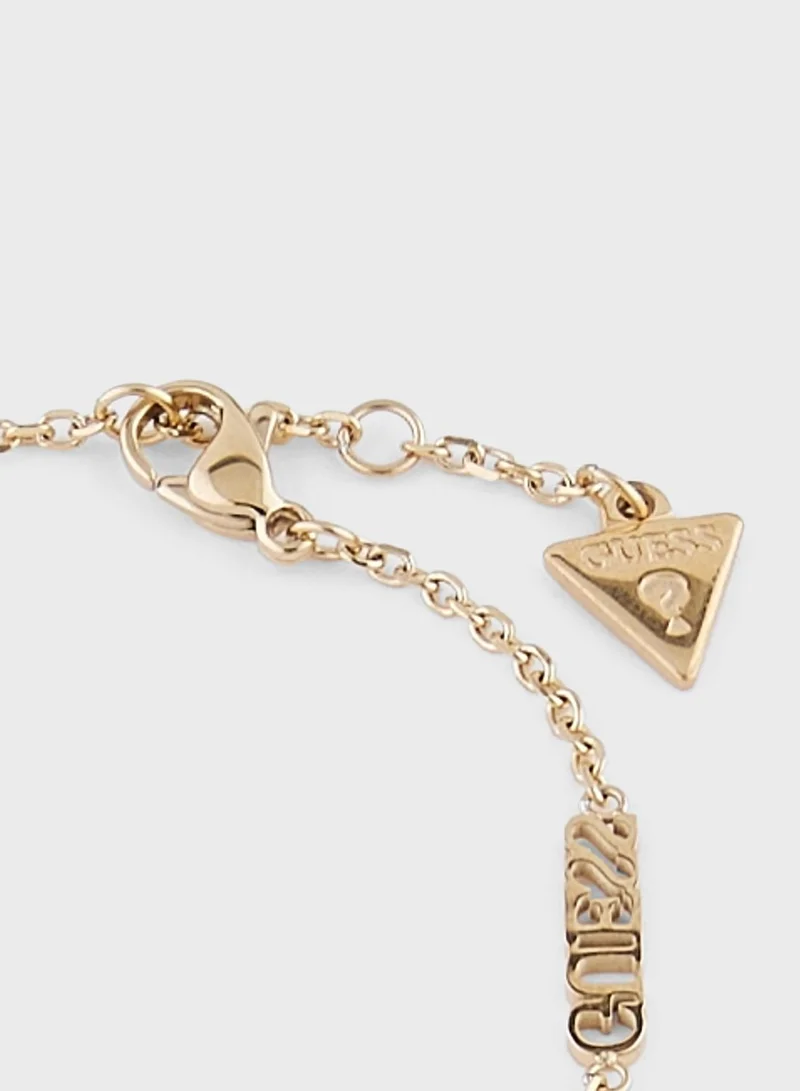 GUESS Round Detailed Chain Bracelet