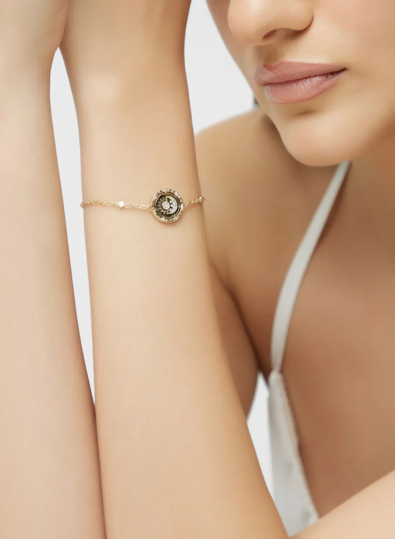 GUESS Round Detailed Chain Bracelet