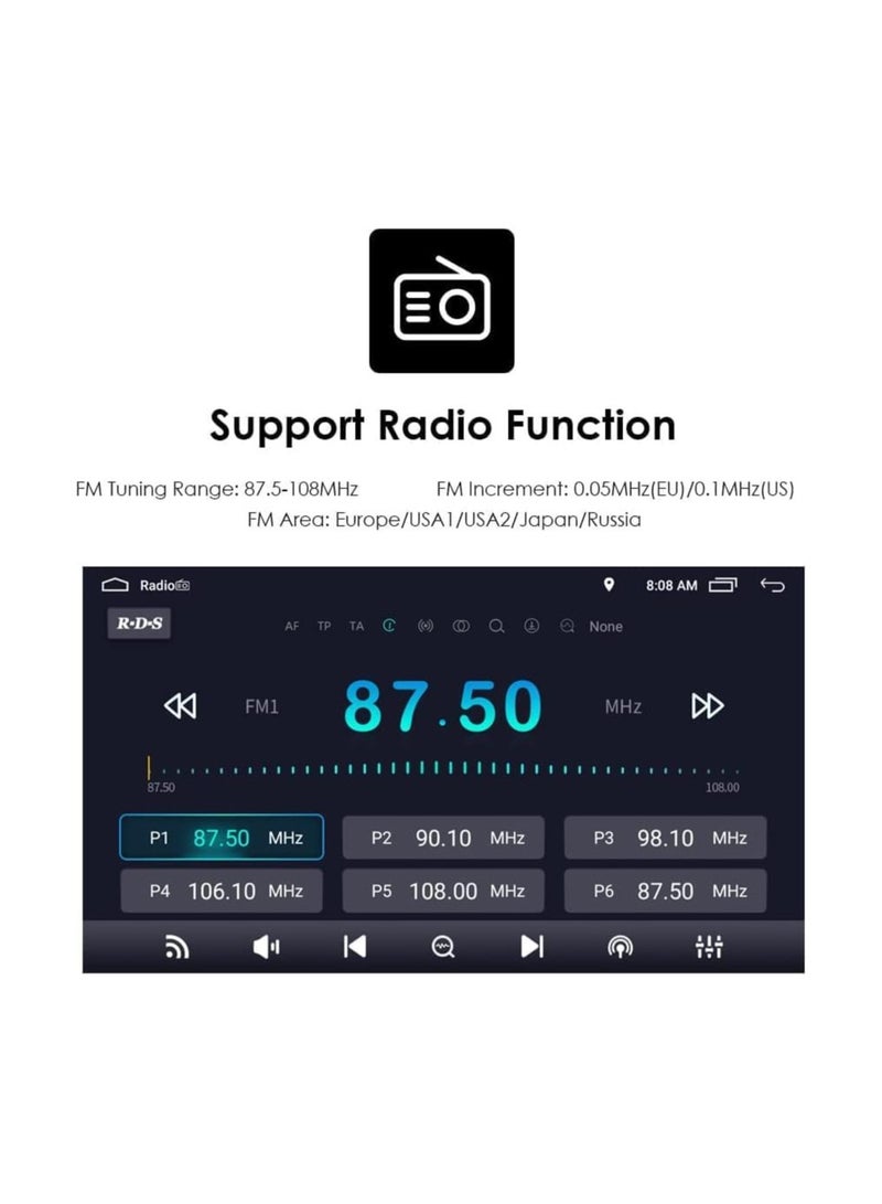 شيزا ستار ستيريو سيارة أندرويد لسيارة شيفروليه كروز 2009 2010 2011 2012 2013 2014 2015 1 جيجابايت رام 32 جيجابايت روم 9 بوصة ميرورلينك واي فاي BT، شاشة لمس IPS مع كاميرا احتياطية متضمنة - Image 3