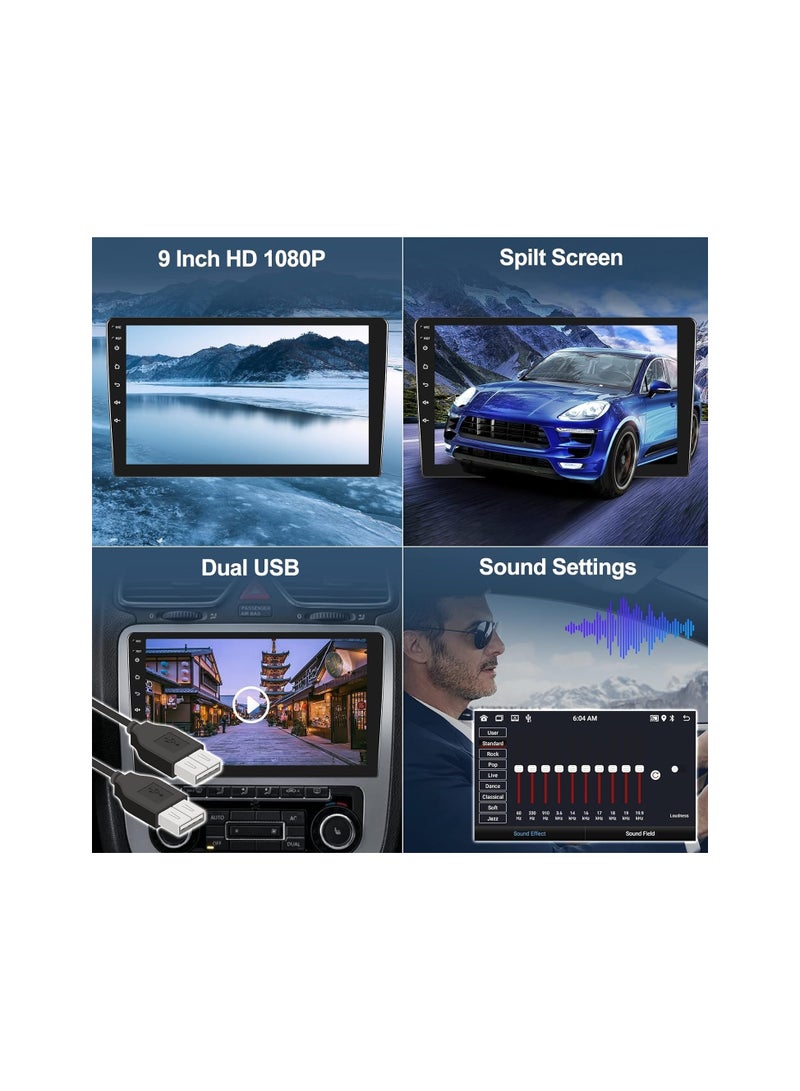 شيزا ستار ستيريو سيارة أندرويد لسيارة شيفروليه كروز 2009 2010 2011 2012 2013 2014 2015 1 جيجابايت رام 32 جيجابايت روم 9 بوصة ميرورلينك واي فاي BT، شاشة لمس IPS مع كاميرا احتياطية متضمنة - Image 5