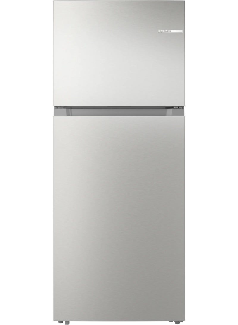BOSCH Refrigerator with Top Freezer – 413 Liters – No-Frost – Silver – LED Interior Light - KDN47NLEE8 KDN47NLEE8 silver - Image 1