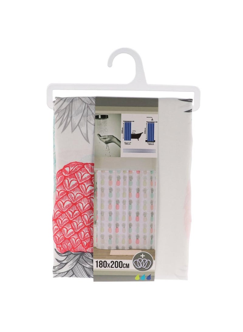 Tendance Salvador Polyester Shower Curtain 180 x 200 cm