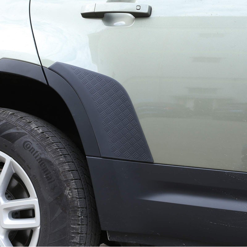 CHEYA ABS Black Body Antiscratch Protection Cover Trim Kit for Land Rover Defender 110 2020 Accessories Rear door guard