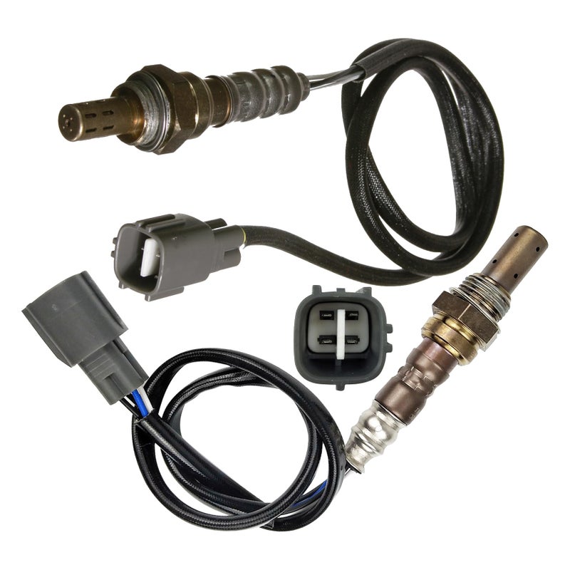 Dropwater Upper and Lower Oxygen Sensors Replacement for Toyota 2006 2005 2004 Camry 24L Calif Japan USA Built Upstream and Downstream O2 Sensor