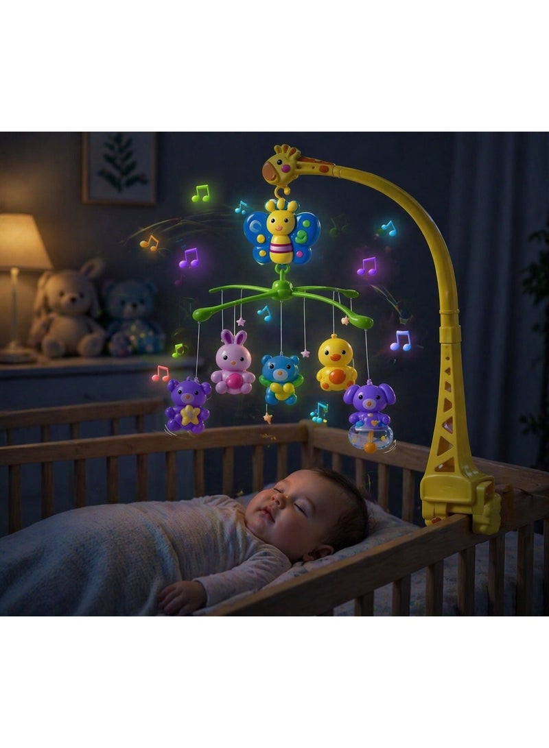 Complex Baby Crib Mobile with Musical Rattles – Cute Hanging Toys - Image 2