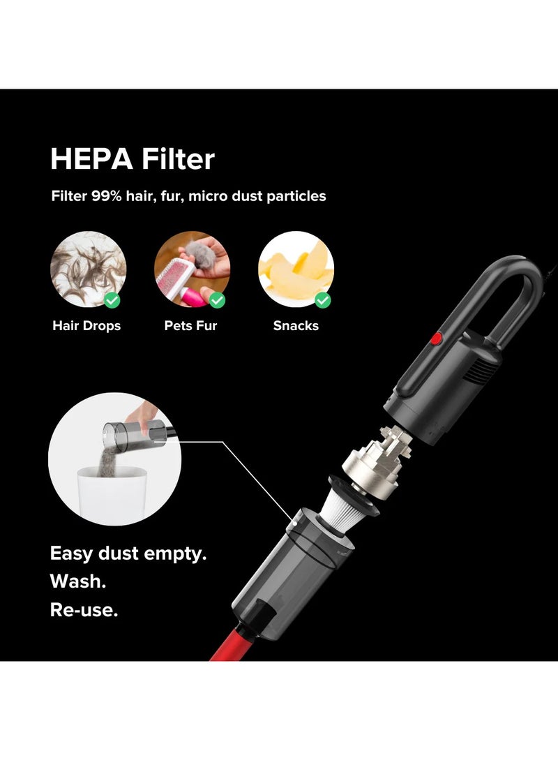 Airbot - Airbot DX200 Ultra Thin Slim Wet & Dry Mop Vacuum with Water Tank Mopping Cloth Handheld Stick Vacuum Cleaner - Image 1