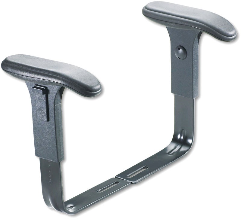 Safco Safco Products Task Master Adjustable TPad Armrest Set for Use with Task Master Chairs Sold Separately Black