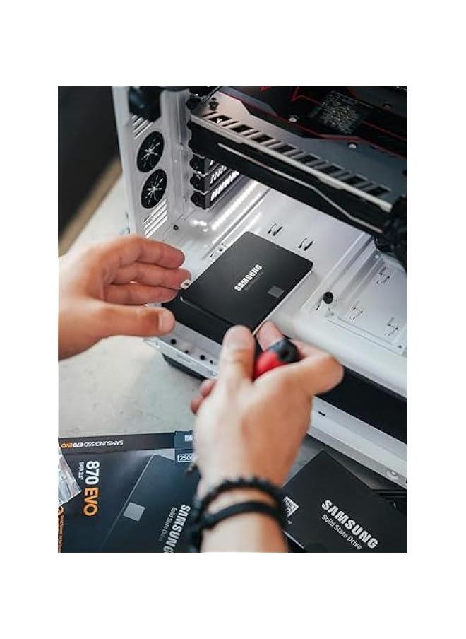 عربست سامسونج 870 EVO 2 تيرابايت SSD داخلي SATA III 2.5 بوصة  - Image 2