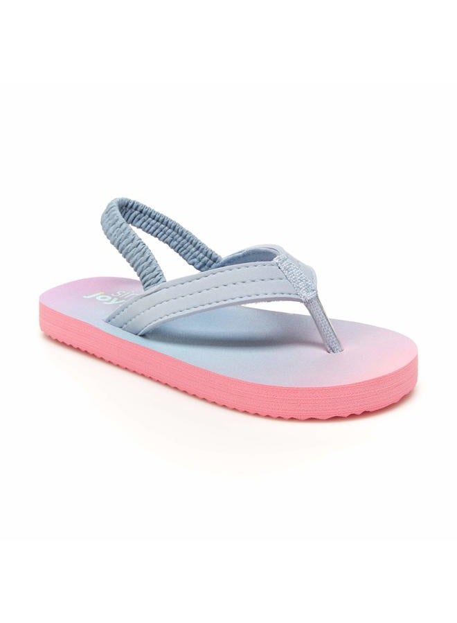 Simple Joys by Carter's Girls' Kimmie Nora Jelly Sandal Set, Pink/Purple/Grey, 7 Toddler (1-4 Years) - Image 2