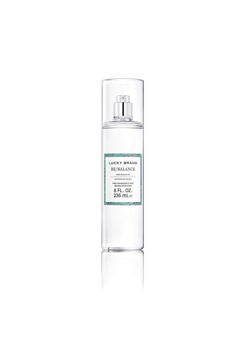 LUCKY BRAND - Lucky Brand ReBalance The New SustainablyInspired  Harmonious MoodEvoking Unisex Fine Fragrance Mist For Women  Men 80 Fl Oz Pack of 1 - Image 1