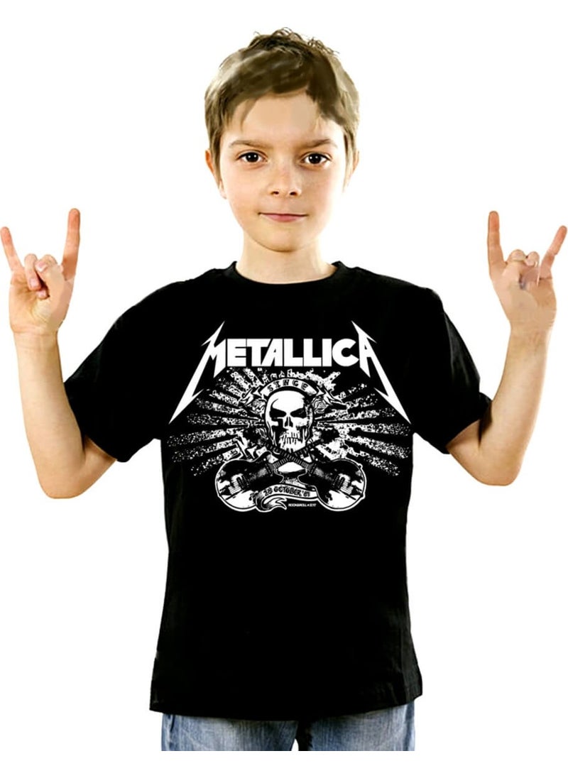 Metallica Skull Black Short Sleeve Unisex Kids T-Shirt - pzsku/ZF0C52BF6CB94E2A6F28EZ/45/_/1725789536/41cf78ed-d850-4b10-a64a-2e77037fb384