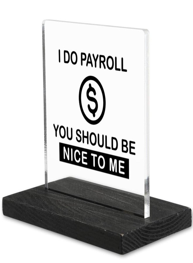 FOKCBOCM Accountant Funny Gift, Excel Life, Accounting Graduation Gifts, Humorous Office Sign, 3.9 x 3.9 x 0.24 inches Acrylic Desk Sign - Image 1
